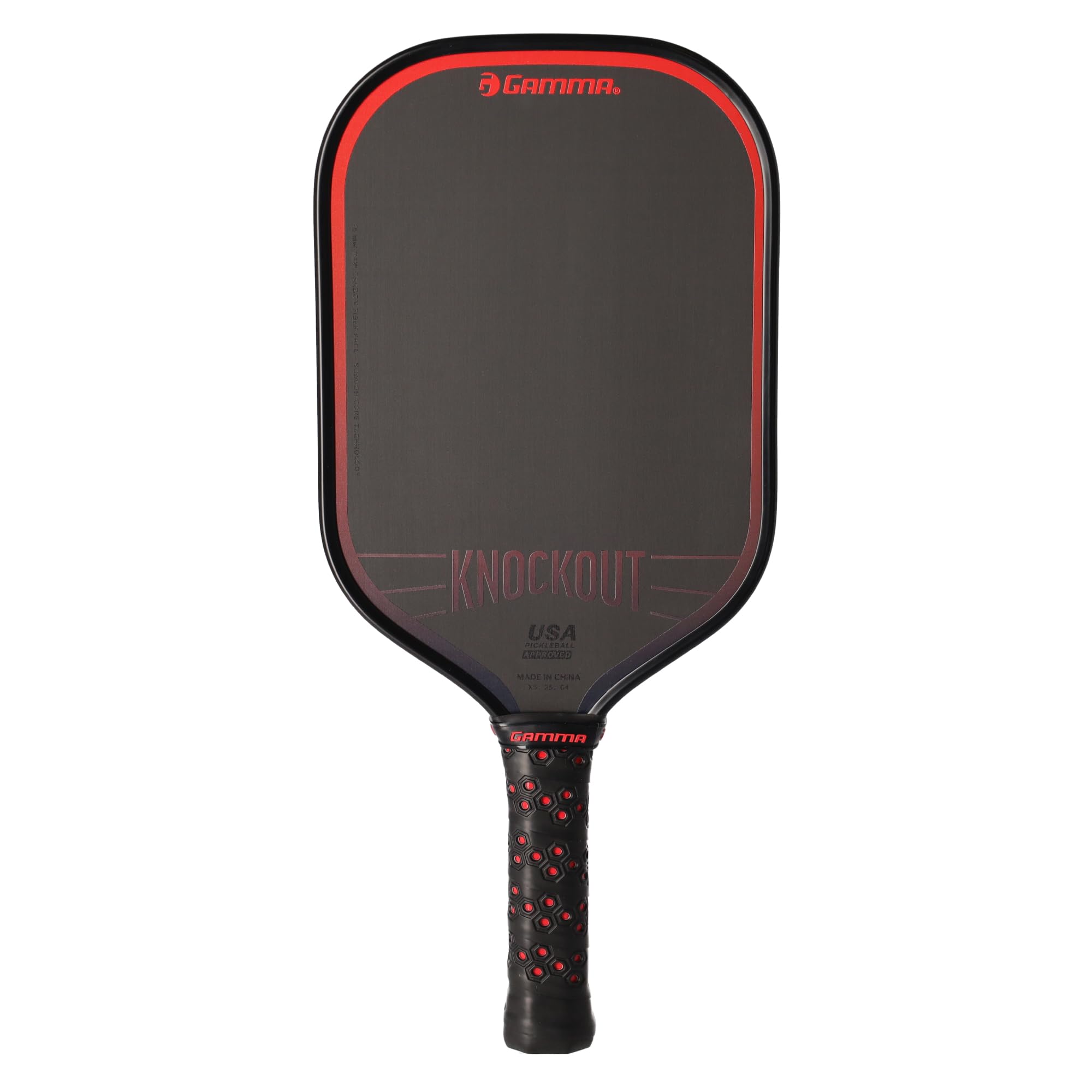 Gamma Knockout Pickleball Paddle - Bonbon Core Foam Power